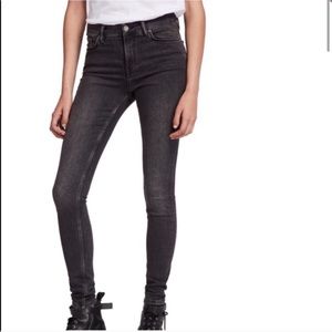 Fabulous All Saints Skinny Jeans UK6 Brown JB006 main image 1